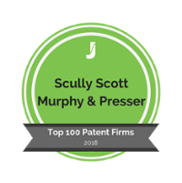 Rated Top 100 Patent Firms in 2018 by Juristat